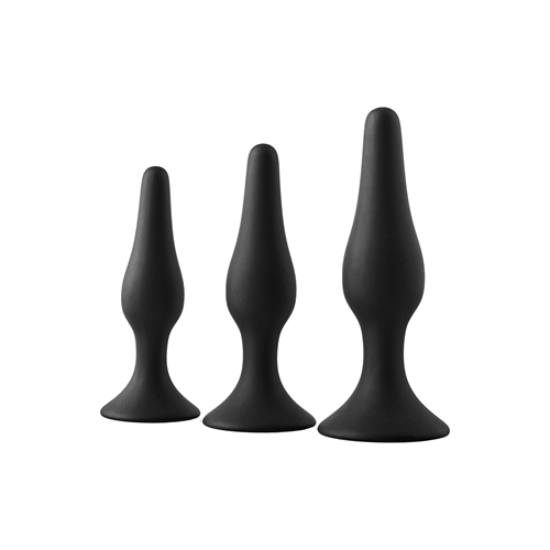 Fantasstic - Anal Training Kit - Buttplug set met zuignap